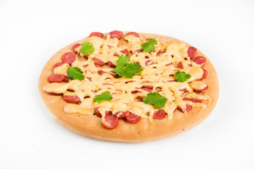 isolated photo on white background of a fast food product