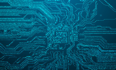 processore, memoria, digitale, cpu, tecnologia futuristica	