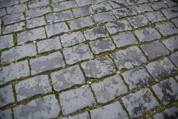 Stone pavement texture