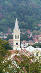 Fototapeta na wymiar The City of Sighisoara in Romania, Europe