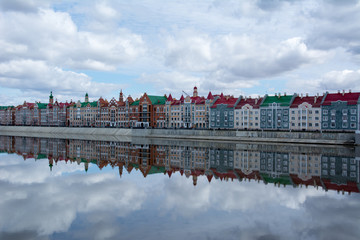 Fototapeta premium The embankment of Bruges