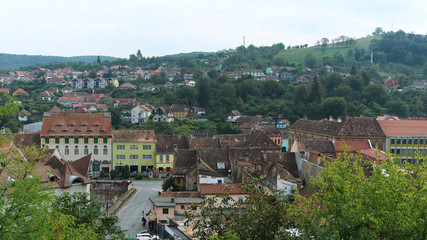 Fototapeta na wymiar The City of Sighisoara in Romania, Europe