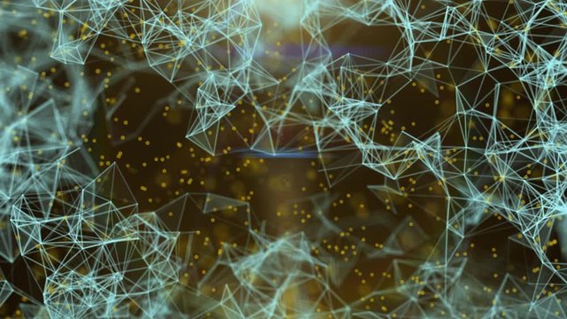 Technology animation motion background concept