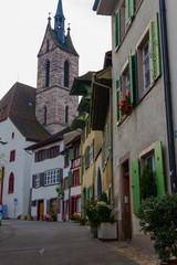Fototapeta na wymiar Basel Switzerland