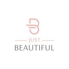 Creative minimalism business logotype icon symbol. Letter B vector line logo design.