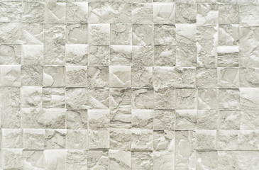 Grey mosaic tiles pattern or texture