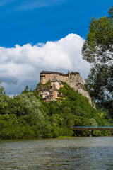 Fototapeta na wymiar zamek orawski na słowacji