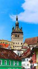 Fototapeta premium The City of Sighisoara in Romania, Europe