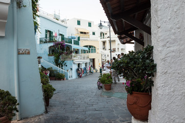 Fototapeta na wymiar Sant'Angelo d'Ischia stunning village in summer