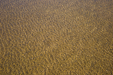 the structure of water in shades of sunlight, the manifestation of texture in the form of abstraction