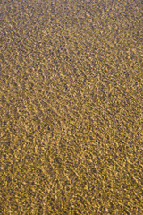 the structure of water in shades of sunlight, the manifestation of texture in the form of abstraction