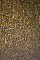 the structure of water in shades of sunlight, the manifestation of texture in the form of abstraction