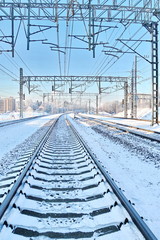 Fototapeta premium railway