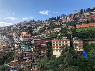 Fototapeta premium shimla+view+hillstation