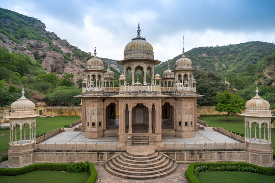 Gaitore Ki Chhatriyan in Jaipur, India