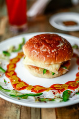Aloo Patty Burger