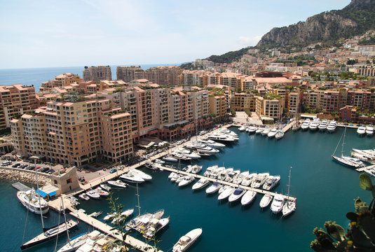 Monaco Harbour and Marina in Monte Carlo