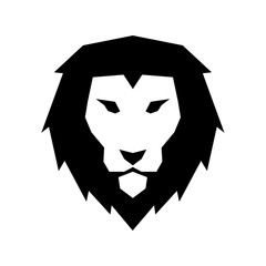 Lion head icon vector illustration isolated on the white background