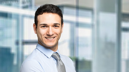 Portrait of a handsome businessman