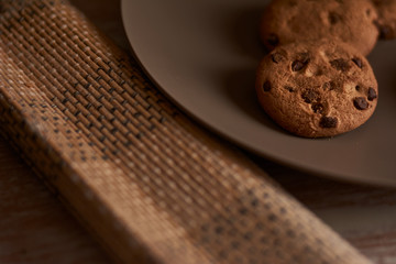 Galletas de chispas de chocolate