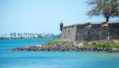 Spanish fort in Old San Juan, PR