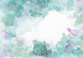 watercolor abstract texture background © Asrulaqroni