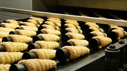 Apple turnover pie baked out of the oven - Powered by Adobe