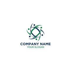 Freedom Community Logo Design Vector