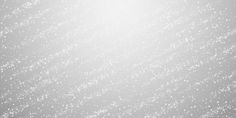 Amazing falling stars Christmas background. Subtle
