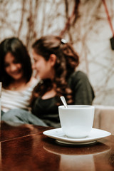 Girls having great time together