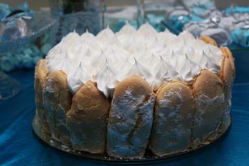 pastel postre