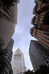 .Old center of Sao Paulo, Brazil