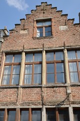 Fototapeta premium Building in the old town of Ghent, Belgium