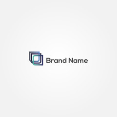 Abstract Data Report statistic logo Design.