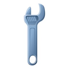Adjustable wrench icon. Cartoon of adjustable wrench vector icon for web design isolated on white background