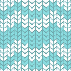Vector seamless knitted pattern.  Natural fabric fibers