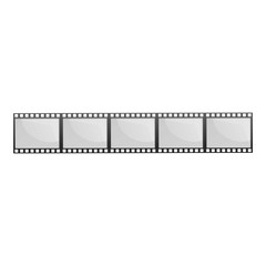 Vintage filmstrip icon. Cartoon of vintage filmstrip vector icon for web design isolated on white background