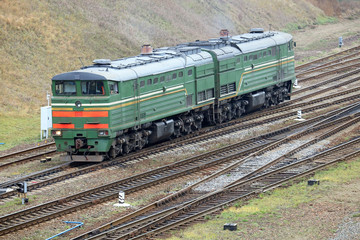 diesel locomotive