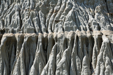 Structure of badland formation, North Dakota