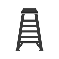 Industrial ladder icon in vector