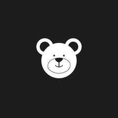 Bear hat icon vector. Trendy flat bear hat icon from kid and baby collection isolated on white background. Vector illustration can be used for web and mobile graphic design, logo,