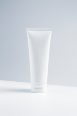 beauty spa medical skincare and cosmetic lotion cream oil bottle packaging on white decor background, healthy and medicine concept