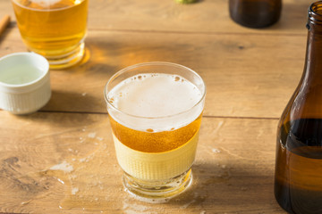 Alcoholic Japanese Sakebombs with Rice Wine