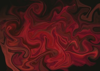 Colourful abstract random swirled background