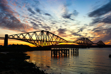 Sunrise over the forth