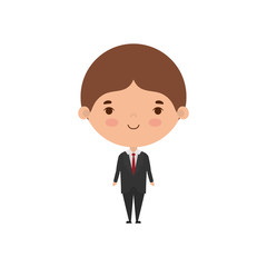 Man with suit vector design