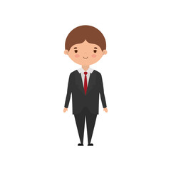 Isolated man cartoon vector design