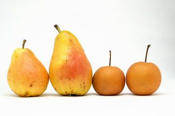 pear set on the table