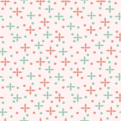 seamleass pattern : Beautiful Small Vintage Floral Seamless Pattern in design  ,for print on fabric textile , book cover , packaging , wedding invitation
