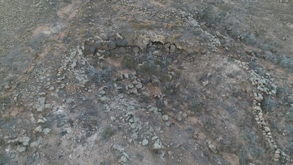 Volcanic geology on the Canary coast